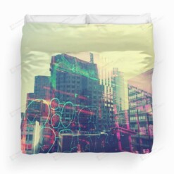 Urban Graffiti Duvet Cover Bedding Set