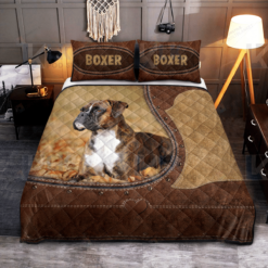 Boxer Quilt Bedding Set