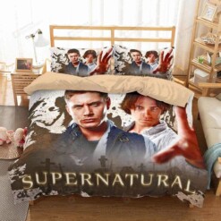 3d Supernatural Duvet Cover Bedding Set