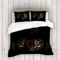 Tiger Eyes Bedding Set Bed Sheets Spread Comforter Duvet Cover Bedding Sets