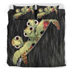 Turtle Cotton Bed Sheets Spread Comforter Duvet Cover Bedding Sets