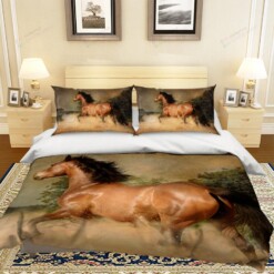 3D Horse Bedding Set Bed Sheets Spread Comforter Duvet Cover Bedding Sets
