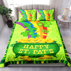 Happy St.Patrick Day Bedding Set Bed Sheets Spread Comforter Duvet Cover Bedding Sets