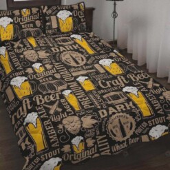 Craft Beer Bedding Set (Duvet Cover & Pillow Cases)