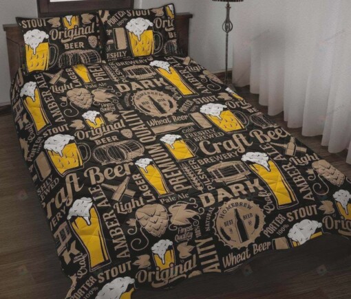 Craft Beer Bedding Set (Duvet Cover & Pillow Cases)