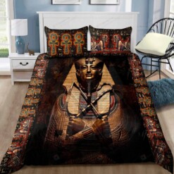 Ancient Egyptian Pharaoh Bedding Set Bed Sheets Spread Comforter Duvet Cover Bedding Sets