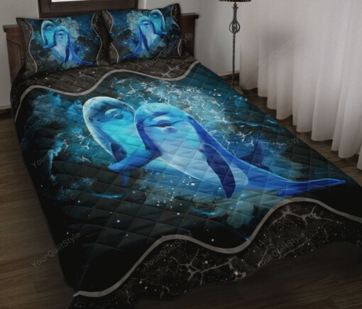 Dolphin Quilt Bedding Set