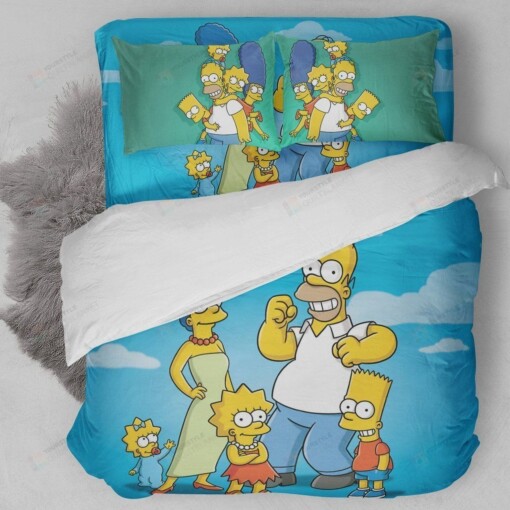 The Simpsons A Custom Bedding Set (Duvet Cover &Amp; Pillowcases)