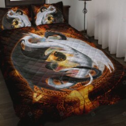 Dragon Quilt Bedding Set