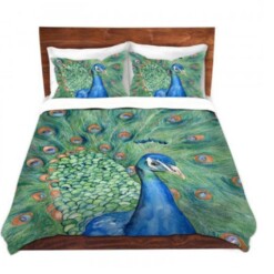 Peacock Bedding Set Bed Sheets Spread Comforter Duvet Cover Bedding Sets