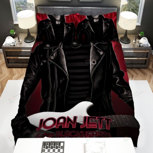 Joan Jett Bed Sheets Spread Comforter Duvet Cover Bedding Sets