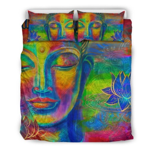 Buddha Bed Sheets Duvet Cover Bedding Set