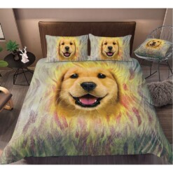 Lovely Dog Face Bedding Set Cotton Bed Sheets Spread Comforter Duvet Cover Bedding Sets