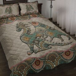 Dragon Quilt Bedding Set