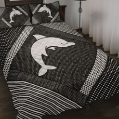 Dolphin Style Quilt Bed Set Bedding Set