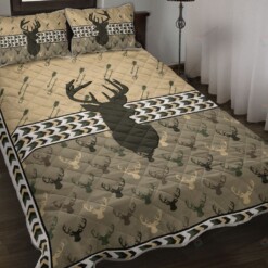 Deer Shadow Quilt Bedding Set