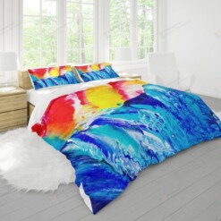 Ocean Cotton Bed Sheets Spread Comforter Duvet Cover Bedding Sets