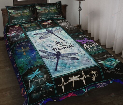 Dragonfly ? Hold You In My Heart ? Quilt Bedding Set