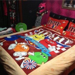 M & M 's Duvet Cover Bedding Set