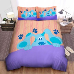 Blue's Clues Bed Sheets Spread Comforter Duvet Cover Bedding Sets