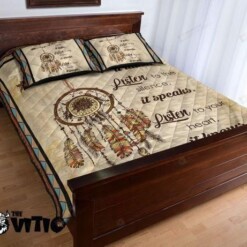 Dreamcatcher Creamy Quilt Bedding Set