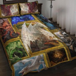 Dragon Quilt Bedding Set