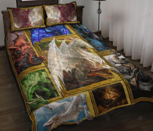 Dragon Quilt Bedding Set