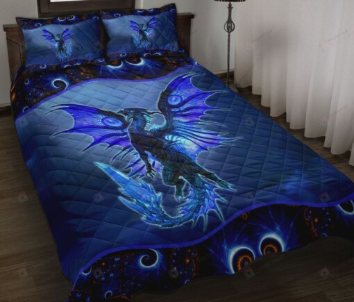 Dragon Quilt Bedding Set