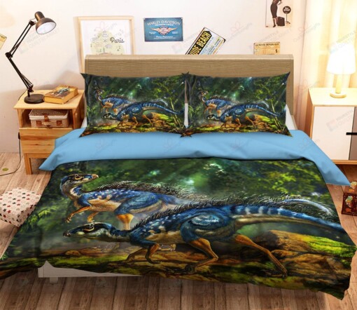 Blue Dragon Bedding Set (Duvet Cover & Pillow Cases)