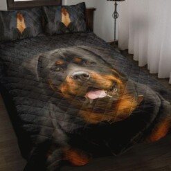 Rottweiler Dog Quilt Bedding Set Cotton Bed Sheets Spread Comforter Duvet Cover Bedding Sets