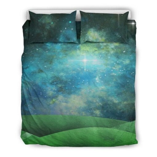 Fantasy Night Sky Bedding Set Bed Sheets Spread Comforter Duvet Cover Bedding Sets