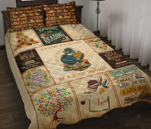 LOVE Book Quilt Bedding Set