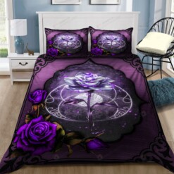 Rose Cotton Bed Sheets Spread Comforter Duvet Cover Bedding Sets