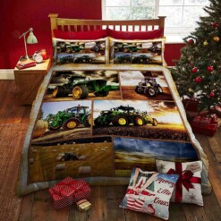 Farmer Cotton Bed Sheets Spread Comforter Duvet Cover Bedding Sets