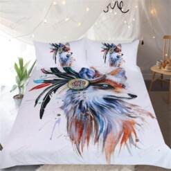 Fox Bedding Set (Duvet Cover & Pillow Cases)