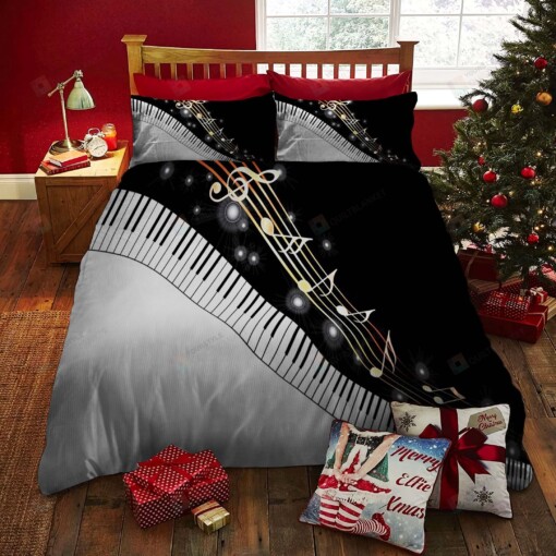 Piano Bed Sheets Duvet Cover Bedding Set