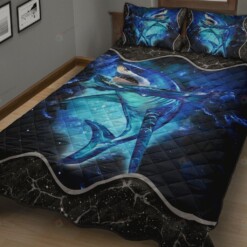 Shark Quilt Bedding Set