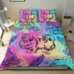 Pekingese Cotton Bed Sheets Spread Comforter Duvet Cover Bedding Sets