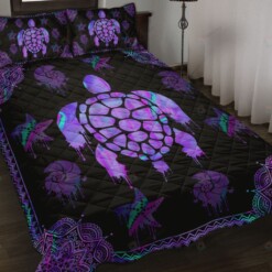 Turtle Quilt Bedding Set