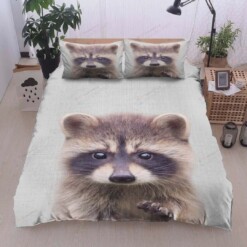 Racoon Bedding Set (Duvet Cover & Pillow Cases)