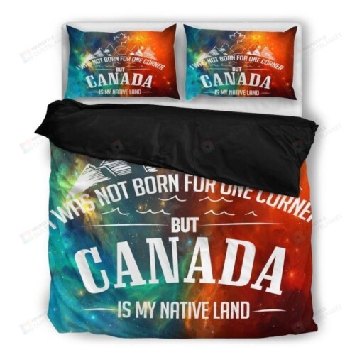 Canada Native Land Bed Sheets Spread Duvet Cover Bedding Sets