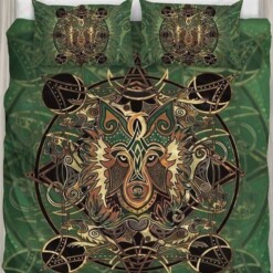 Celtic Wolf Duet Cover Bedding Sets