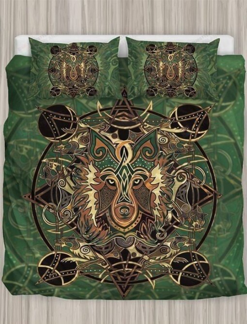 Celtic Wolf Duet Cover Bedding Sets