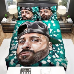 Nicky Jam Bed Sheets Spread Comforter Duvet Cover Bedding Sets