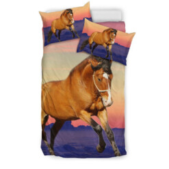 Horse Bedding Set Bed Sheets Spread Comforter Duvet Cover Bedding Sets