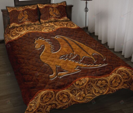 Dragon Quilt Bedding Set