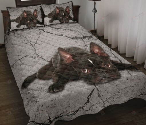 French Bulldog Quilt Bedding Set