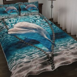 Dolphin Quilt Bedding Set