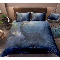 Dinosaur Bedding Set Bed Sheets Spread Comforter Duvet Cover Bedding Sets