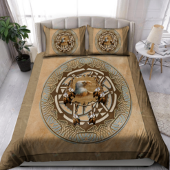 Native American Pattern And Eagle Bedding Set Cotton Bed Sheets Spread Comforter Duvet Cover Bedding Sets